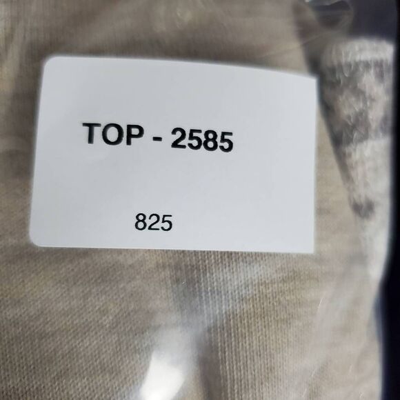 Jolt M Beige Aztec Print Hooded Pullover Long Sleeve Knit Top Boho Lace Detail - Picture 7 of 7